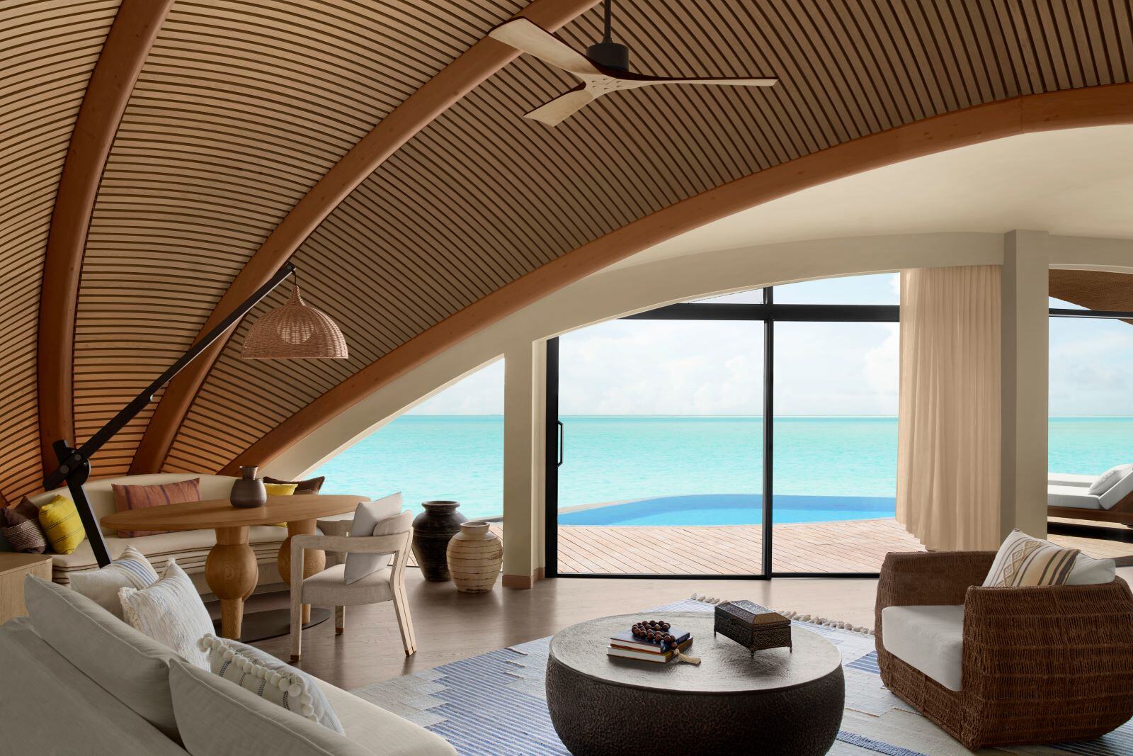 Copy of One-Bedroom Water Villa - Living Room